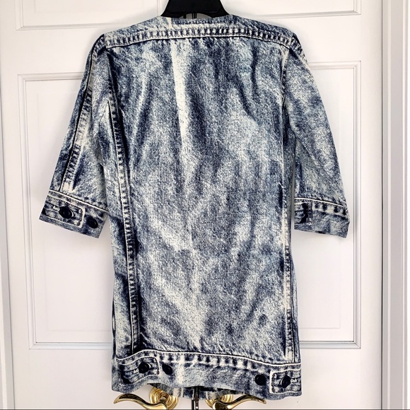 Emma Cook Denim Printed Silk Jacket - Picture 11 of 16